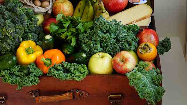 Vitamíny v ovoci a zelenině tabulka, přehled